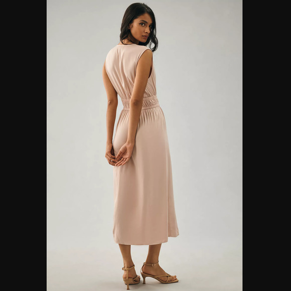 Cloth & Stone Sleeveless Deep-V Dress - New XL - Picture 4 of 7